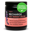 LEGION ricarica post allenamento supplemento - tutto naturale muscolo Builder & recupero bevanda con micronized creatina monoidrato. Naturalmente addolcito e aromatizzato, sicuro e sano. (Grape, 60 Serving)