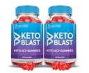 (2 Pack) Aceto di sidro di mele Gummies 1000MG Keto Blast Keto ACV Gummies Formula avanzata formulata con succo di barbabietola di melograno Polvere B12 Vegan Non OGM 120 Gummys