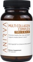 Multi Collagen Complex - Tipo I, II, III, V, X - Integratore di Collage per Giunti Antiinvecchiamento, Sani, Capelli, Pelle e Unghie
