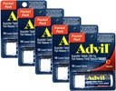 Advil Ibuprofen 200mg (NSAID) Pocket Pack, 10 compresse rivestite (Pack of 5)