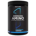 Regola 1 Proteine Amino Energizzato – In qualsiasi momento Energy and Recovery Support with BCAAs, Glutamina, Citrulline, Beta Alanine, Caffeina da Green Coffee e Tea Leaf Extracts (Blue Raspberry, 30 Servings)