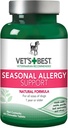 Best Dog Allergy Chews, Chews allergia stagionale per cani, Cuciture per cani prurito della pelle di prurito del cane, Anti Itch per cani, 60 compresse masticabili