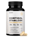 Nootrix Cortisol Manager & Stabilizzatore Supplemento | Supporta sonno profondo, Relax, salute surrenale & Stress | 300mg Ashwagandha | L-teanina, Rhodiola Rosea Extract & Apigenin | 90 Capsule