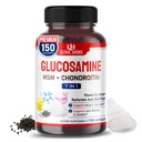 Glucosamina Condroitina MSM - Integratore di Supporto per Mobilità Congiunto Migliorato con Collageno, Acido Ialuronico, Vitamina D3 | 150 Capsule