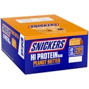 SNICKERS Hi Protein Bar - Burro di arachidi & Caramel, 2.0 oz, Confezione da 12, Alta Proteina, Sani per Adulti