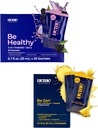 BeMe BeHealthy & BeZen Bundle - Probiotici Liquidi & Magnesio Glycinate L-teanina Integratori