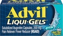 Advil Liqui-Gels Liquid Filled Capsule, 200 mg - 160 ct, Confezione da 2