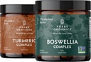 TRIBE ORGANICS Resilience Duo - Curcumina C3 Complesso + Boswellin Super + Ginger + Bioperine