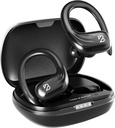 Posteriore Bay Audio Runner 60 Wireless Earbuds in esecuzione, 80 ore lunga durata della batteria sopra l'orecchio con EarHooks, Avvolgere intorno agli auricolari Bluetooth senza fili Earbuds con microfono, auricolari in cuffie