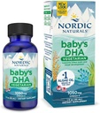 Nordic Naturals DHA Vegetariano, Non aromaed - 1050 mg Plant-Based Omega-3-1 oz - Supporta lo sviluppo del cervello e della visione in Babies - Non OGM, Vegan - 15 Serve