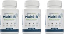 Benfotiamine Multi-B Neuropathy Support Formula 150mg 120 capsule Gelatin per bottiglia - Confezione da 3 bottiglie