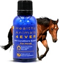 HA4E - Sostegno alle condizioni della pelle di cavallo - aiuta a prevenire la dermatite, la pioggia e il bruco - supplemento naturale altamente efficace, omeopatico - 300 Tavole