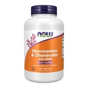 NOW Foods Glucosamine 1.1g, Condroitina 1.2g, con MSM 300mg, 180 capsule (pacchetto di 2)
