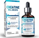 Weeping Willow olio Co Creatina HCL gocce per gli uomini e le donne, Assorbimento rapido Creatina liquida, Promuovere l'energia, Aumentare la resistenza - 2FL.OZ