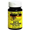 La miscela della natura Beta Carotene 25.000 IU 100 Softgels