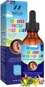 Gocce naturali dell'orecchio di Natrulo per il trattamento dell'infezione dell'orecchio dei bambini – Gocce dell'olio dell'orecchio dei bambini organici allevia i dolori dell'orecchio, le orecchie di prurito, le infezioni, l'orecchio di Swimmer, & Loosens Wax – bambini sicuri, fatti negli Stati Uniti