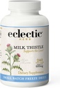 Eclectic Institute Raw Freeze-Dried Non OGM Milk Thistle | with Silymarin for Liver Support - Detox, Cleanse & Maintain | 240 CT