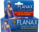 Crema di sollievo dal dolore di Flanax, unguento di azione veloce per dolori muscolari, dolori alla schiena e strane, aiuta a ridurre l'infiammazione e migliorare le prestazioni atletiche, 1 oz