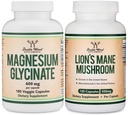 Supporto benessere Duo – Magnesio Glycinate e Lion’s Mane per sostenere la salute e la cognizione