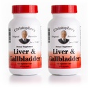 Formula originale di Christopher Liver & Gallbladder Formula Capsule - Integratori Gallbladder con enzimi digestivi - Supporta il sistema digestivo con erbe naturali - Confezione di 2