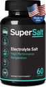 Integratore di elettroliti Keto, Compresse di ricambio del sale per la riidratazione rapida e il recupero post allenamento, Magnesio, Zinco, Sodio, Rame | 60 capsule | Cramps Stop Leg e Restore Energy