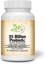 35 miliardi di CFU probiotici con 8 Strains 60-Vegcaps - Tecnologia di rilascio prolungata, acido di stomach resistente, stabile di scaffalature - Supporto per la digestione sana e l'ecologia intestinale