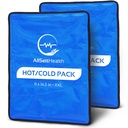 Pacchetti di ghiaccio riutilizzabili per lesioni riutilizzabili | 11" x 14.5" - 2 Pack XL | Hot & Cold Pack | Large Ice Pack per il sollievo dal dolore alla schiena, flessibile quando congelato | Cold Compress for Back, Knee, and Shoulder