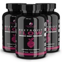 L'ENCLARE NUTRITION Beet Root Powder Capsules, Beetroot 1300mg. Integratori di ossido nitrico per gli uomini, Supporta la salute del fegato per le donne, energia, cervello, prestazioni atletiche, salute del cuore Non OGM 180ct (3)