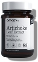 Estratto di foglie di carciofo di amalto 120 capsule di veg -20% Estratto standardizzato di acido caffeina - Supporta fegato e digestione senza glutine di OGM