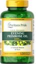 Puritan's Pride Evening Primrose olio 1300 mg Softgels, 120 conte