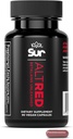 AltRed Sur Beet Root Capsule per il recupero muscolare e la nutrizione sportiva - 25% Betalain Extract Pre Workout & Nitric Oxide Supplemento per Endurance Athletes - Certificato NSF per lo sport