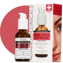 Cliniche avanzate Oscuro Circolo Caffeina Sotto Siero Occhio Per Faccia Con Ialuronico Acido Moisturizer + Peptidi | Illuminante Vitamina C Siero aiuta a migliorare l'occhiata di Puffy Eye & Fine Lines, 1.75 Fl Oz