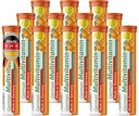 T&D German Multvitamin 10 Vitamine - 240 Vegan Drink Effervescent Tablets - Arancione Flavor - Made in Germany