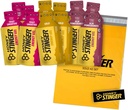 Mine Stinger Organic Energy Gel – Varietà Pack con Adesivo – 12 Conte – 4 di ogni aroma – Fonte energetica per qualsiasi attività – Acai Pomegranate, Gold & Fruit Smoothie