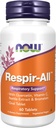 NOW Integratori, Respir-AllTM con Quercetin, Vitamina C, Nettle Extract e Bromelain, Supporto respiratorio*, 60 compresse