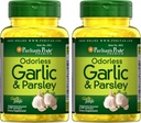 Puritan's Pride Odorless Aglio & Parsley 500 Mg / 100 Mg, 250 Conte (Pacchetto di 2)