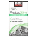 Fattore di Forza ProbioSlim + Prebiotico Fibra di perdita di peso Supplemento per le donne e gli uomini, Probiotico e Prebiotico Digestive Health Support with Green Tea Extract and Psyllium Husk Fiber, 120 capsule