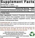 Cromo picolinato 200 mcg & vitamina C 1000 mg