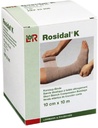 Lohmann & Rauscher Rosidal K Bandage a compressione breve elastica, per l'uso nella gestione di limfedema Acute & Chronic, Edema, & Venous Insufficienza, 3,93" x 11 Yards (10cm x 10m), 1 Roll