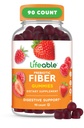 Gummies prebiotici vitali per adulti | 5g | Great Tasting Fiber Supplement Gummies | Gummies prebiotici per la salute digestiva | Gummies ad alta fibra per le donne, uomini | 90 Gummies