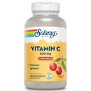 SOLARAY Chewable Vitamin C 500 mg, Natural Cherry Flavor with Natural Sweeteners, Antiossidante e Immune Support Supplement con Whole Food Base, 60-Day Guarantee, 100 Serve, 100 Chewables