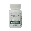 Poly-Iron 150 capsule Confronta a Niferex 150, 100 ea