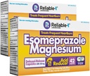 Affidabile-1 Laboratori Esomeprazole 2-Pack - Riduttore di acido ritardato di magnesio 20Mg capsule per il sollievo frequente di bruciore di stomaco 84 Ct