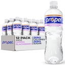 Supporto Immune Propel con Vitamina C + Zinco, Nero Limone, Bottiglia 24oz, Confezione da 12