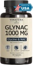 VINATURA GLYNAC Supplemento 1000MG - Glycine & NAC Supplemento - 90 capsule