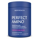 BodyHealth PerfectAmino Powder - BCAA e EAA Polvere per pre e post allenamento - Aminoacido Energy Drink per gli uomini e le donne per sostenere muscolare magra e recupero - Bacche miste - 120 Serve