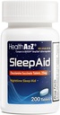 HealthA2Z® Sleep Aid | Doxylamine Succinate 25mg | (200 conteggi (Pack of 1))