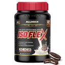ALLMAX Nutrition ISOFLEX Isolato di proteine del siero, Cookies & Cream - 2 lb - 27 grammi di proteine per Scoop - Zero Fat & Sugar - 99% Lattosio Libero - Gluten Free & Soy Free - Circa 30 Serve