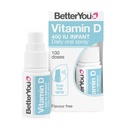 BetterYou D400 Infant Vitamin D Oral Spray - alternativa conveniente per le compresse - formulato appositamente per i bambini sotto i 3 anni - Formulazione semplice e pura - Vital per lo sviluppo dei bambini - 0.5 oz