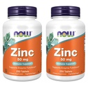 Ora Cibi, (2 Confezione) Zinco, 50 mg, 250 Conte (Pacchetto di 2)